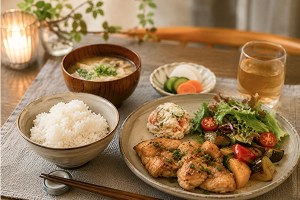 夕飯の例